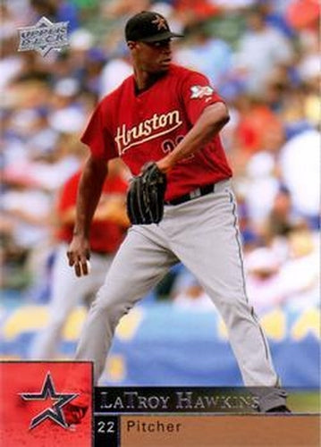 #667 Latroy Hawkins - Houston Astros - 2009 Upper Deck Baseball