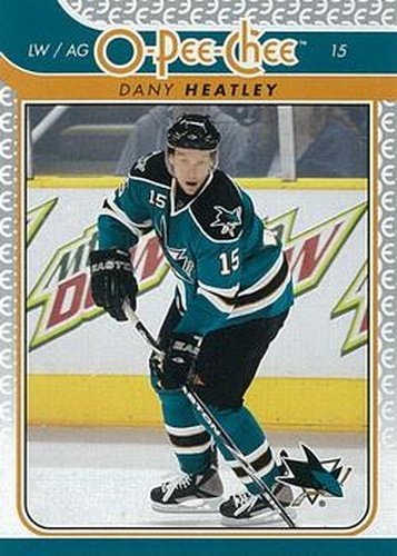 #667 Dany Heatley - San Jose Sharks - 2009-10 O-Pee-Chee Hockey