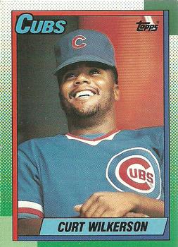 #667 Curt Wilkerson - Chicago Cubs - 1990 O-Pee-Chee Baseball