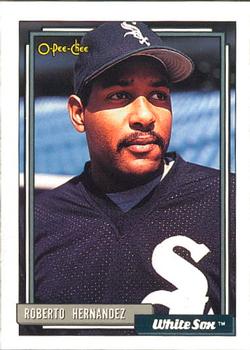 #667 Roberto Hernandez - Chicago White Sox - 1992 O-Pee-Chee Baseball
