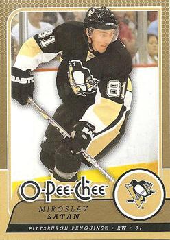 #667 Miroslav Satan - Pittsburgh Penguins - 2008-09 O-Pee-Chee Hockey