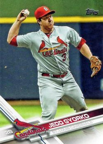 #668 Jedd Gyorko - St. Louis Cardinals - 2017 Topps Baseball