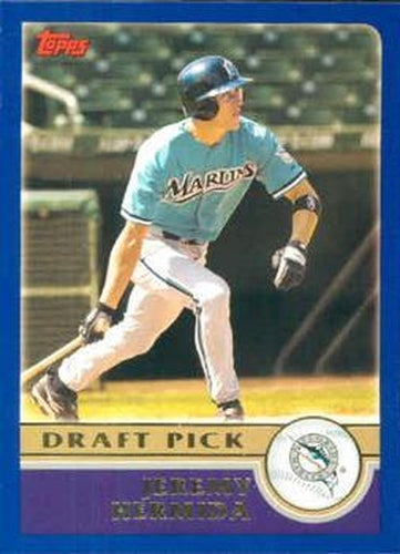 #668 Jeremy Hermida - Florida Marlins - 2003 Topps Baseball