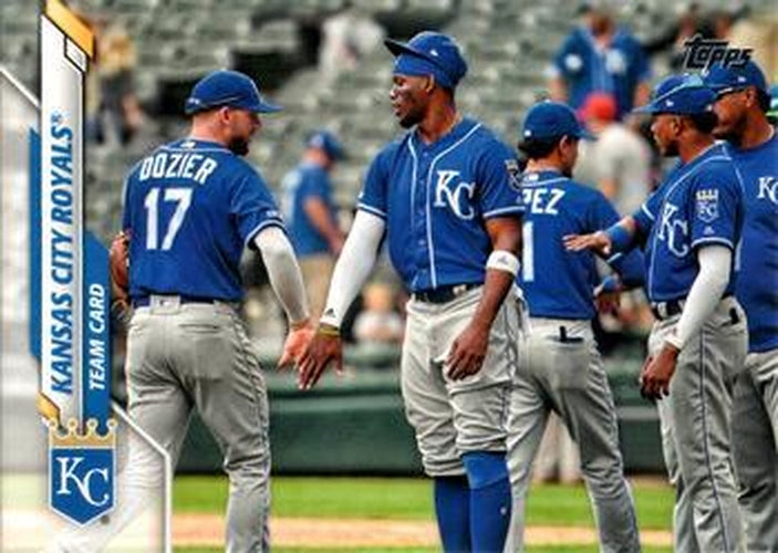 #668 Kansas City Royals - Kansas City Royals - 2020 Topps Baseball