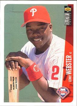 #668 Lenny Webster - Philadelphia Phillies - 1996 Collector's Choice Baseball