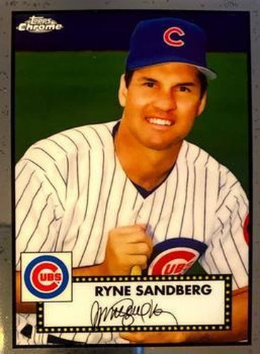 #668 Ryne Sandberg - Chicago Cubs - 2021 Topps Chrome Platinum Anniversary Baseball