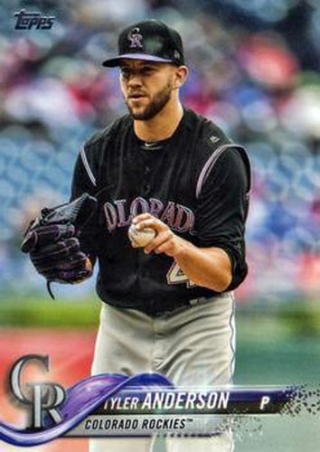 #668 Tyler Anderson - Colorado Rockies - 2018 Topps Baseball