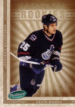 #668 Kevin Bieksa - Vancouver Canucks - 2005-06 Parkhurst Hockey