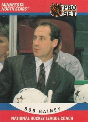 #668 Bob Gainey - Minnesota North Stars - 1990-91 Pro Set Hockey