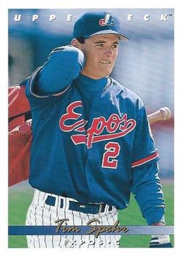 #669 Tim Spehr - Montreal Expos - 1993 Upper Deck Baseball