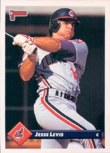 #669 Jesse Levis - Cleveland Indians - 1993 Donruss Baseball