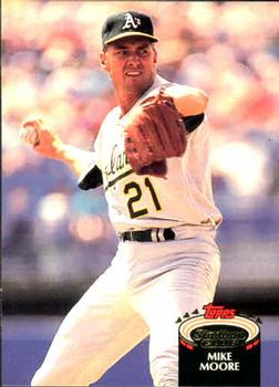 #669 Mike Moore - Oakland Athletics - 1992 Stadium Club Baseball