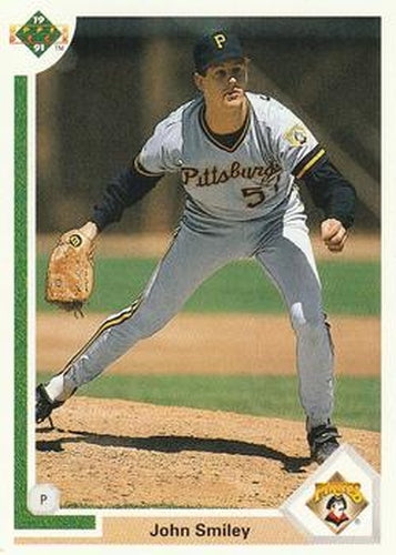 #669 John Smiley - Pittsburgh Pirates - 1991 Upper Deck Baseball
