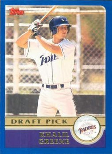 #669 Khalil Greene - San Diego Padres - 2003 Topps Baseball