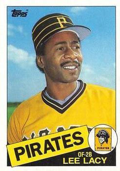 #669 Lee Lacy - Pittsburgh Pirates - 1985 Topps Baseball