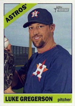 #669 Luke Gregerson - Houston Astros - 2015 Topps Heritage Baseball