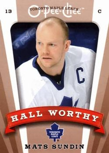 #669 Mats Sundin - Toronto Maple Leafs - 2006-07 O-Pee-Chee Hockey