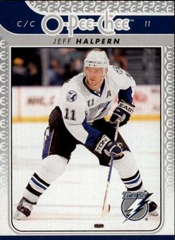 #669 Jeff Halpern - Tampa Bay Lightning - 2009-10 O-Pee-Chee Hockey