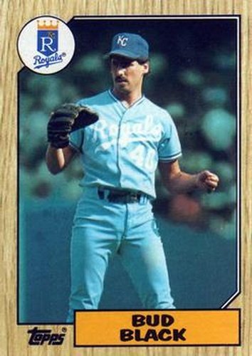 #669 Bud Black - Kansas City Royals - 1987 Topps Baseball