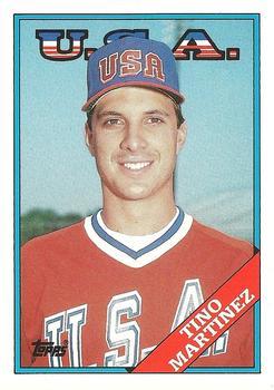 #66T Tino Martinez - USA - 1988 Topps Traded Baseball