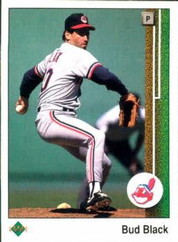 #466 Bud Black - Cleveland Indians - 1989 Upper Deck Baseball