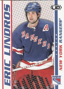 #66 Eric Lindros - New York Rangers - 2003-04 Pacific Heads Up Hockey