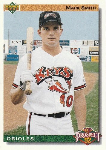 #66 Mark Smith - Baltimore Orioles - 1992 Upper Deck Baseball