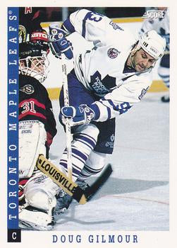 #66 Doug Gilmour - Toronto Maple Leafs - 1993-94 Score Canadian Hockey