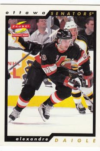 #66 Alexandre Daigle - Ottawa Senators - 1996-97 Score Hockey