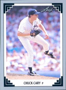 #66 Chuck Cary - New York Yankees - 1991 Leaf Baseball