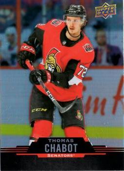 #66 Thomas Chabot - Ottawa Senators - 2020-21 Upper Deck Tim Hortons Hockey