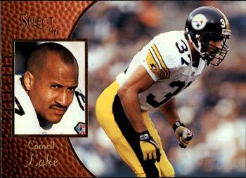 #66 Carnell Lake - Pittsburgh Steelers - 1996 Select Football