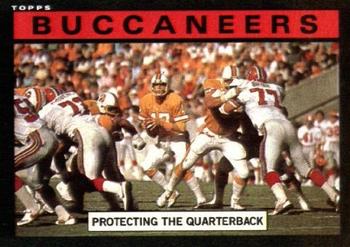 #166 Buccaneers Team Leaders - Tampa Bay Buccaneers - 1985 Topps Football