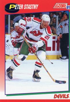 #66 Peter Stastny - New Jersey Devils - 1991-92 Score Canadian Hockey
