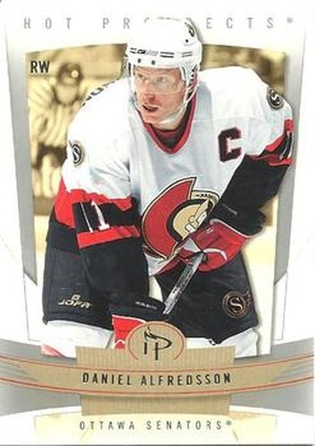 #66 Daniel Alfredsson - Ottawa Senators - 2006-07 Fleer Hot Prospects Hockey