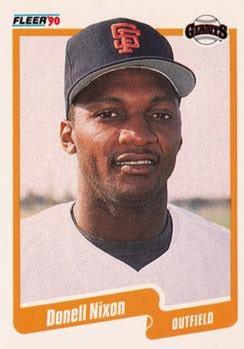 #66 Donell Nixon - San Francisco Giants - 1990 Fleer USA Baseball
