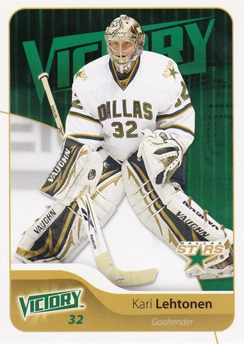 #66 Kari Lehtonen - Dallas Stars - 2011-12 Upper Deck Victory Hockey