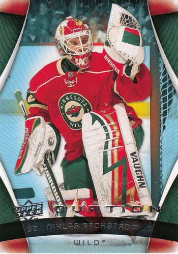 #66 Niklas Backstrom - Minnesota Wild - 2009-10 Upper Deck Ovation Hockey