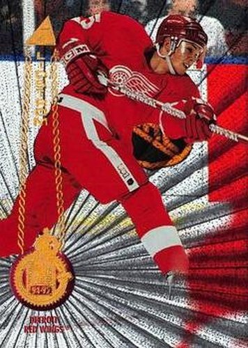 #66 Nicklas Lidstrom - Detroit Red Wings - 1994-95 Pinnacle Hockey - Rink Collection