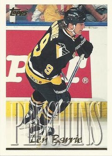 #66 Len Barrie - Pittsburgh Penguins - 1995-96 Topps Hockey