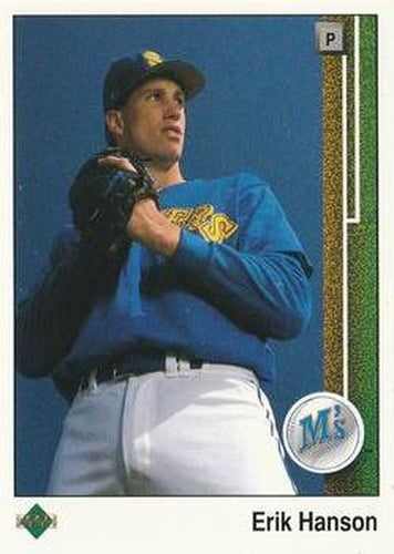 #766 Erik Hanson - Seattle Mariners - 1989 Upper Deck Baseball