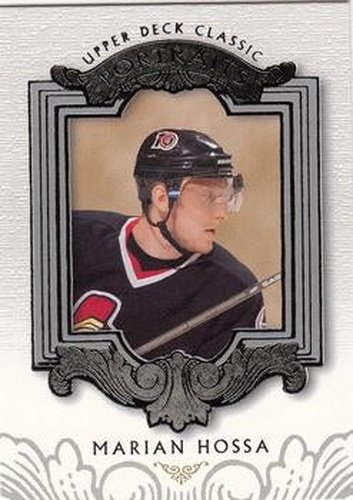 #66 Marian Hossa - Ottawa Senators - 2003-04 Upper Deck Classic Portraits Hockey