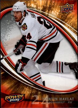 #66 Martin Havlat - Chicago Blackhawks - 2008-09 Upper Deck Power Play Box Set Hockey