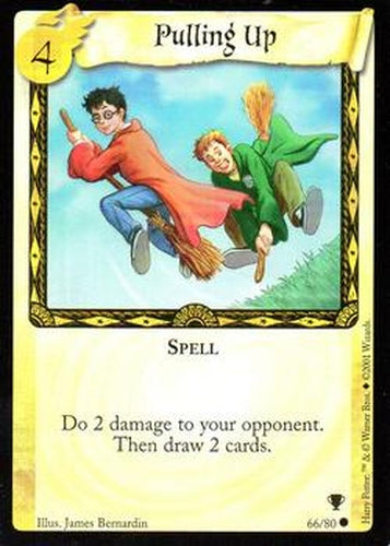 #66 Pulling Up - 2001 Harry Potter Quidditch cup