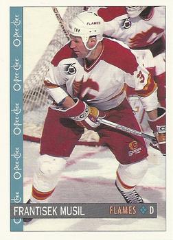 #66 Frank Musil - Calgary Flames - 1992-93 O-Pee-Chee Hockey