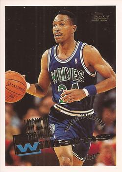#66 Micheal Williams - Minnesota Timberwolves - 1995-96 Topps Basketball