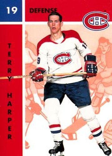 #66 Terry Harper - Montreal Canadiens - 1995-96 Parkhurst 1966-67 Hockey