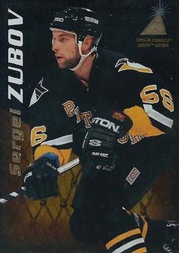 #66 Sergei Zubov - Pittsburgh Penguins - 1995-96 Zenith Hockey