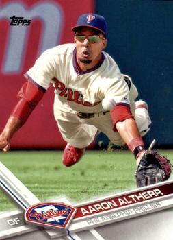 #66 Aaron Altherr - Philadelphia Phillies - 2017 Topps Baseball