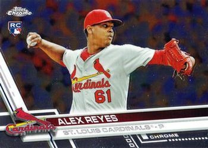 #66 Alex Reyes - St. Louis Cardinals - 2017 Topps Chrome Baseball